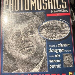NEW Sealed! Buffalo Games,Photomosaics By Robert Silvers JFK 1000 Piece Puzzle
